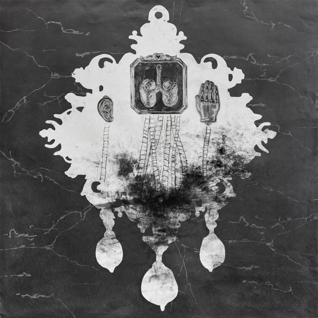 Ash Alter, Pencil and Graphite on Paper, 100cm x 100xm, 2024 Ash Alter, Pencil and Graphite on Paper, 100cm x 100xm, 2024